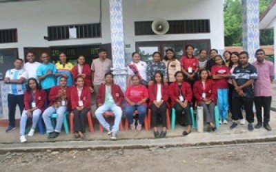 Mahasiswa KKN Institut Keguruan dan Teknologi Larantuka (IKTL) Gelar Kegiatan Edukatif di SMPN Tujuh Maret Hadakewa