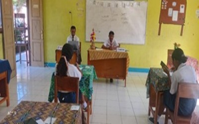 Asesmen Akhir Jenjang SMPN Tujuh Maret Hadakewa Hari Ke-5