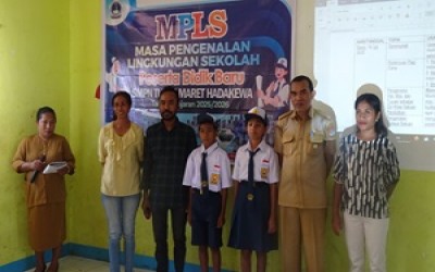 SMPN Tujuh Maret Hadakewa Sambut Siswa Baru Dengan MPLS Berkarakter